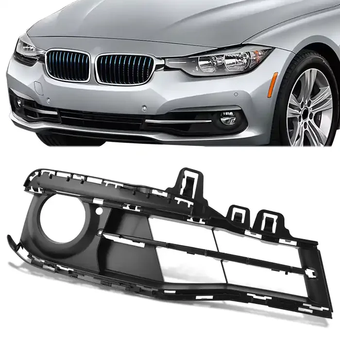 Front Passenger Side Fog Light Cover 16-18 BMW 320I, 340I, 328D, 330E, 2016 328I, 17-18 330I
