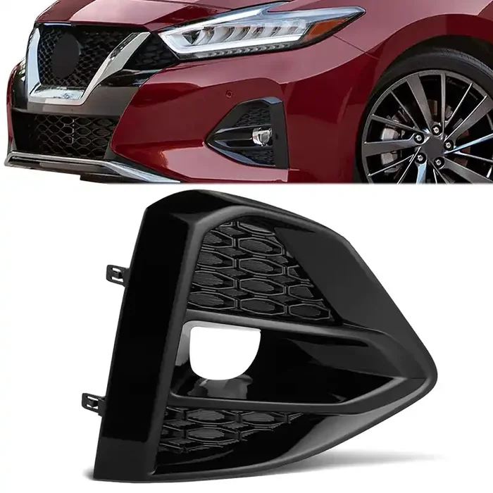 Front Passenger Side Fog Light Cover 2019 Nissan Maxima, With Fog