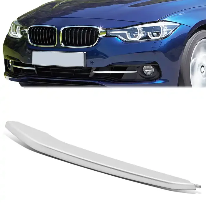 Front Right Bumper Cover Grille Molding 16-18 BMW 320I 328D 330E