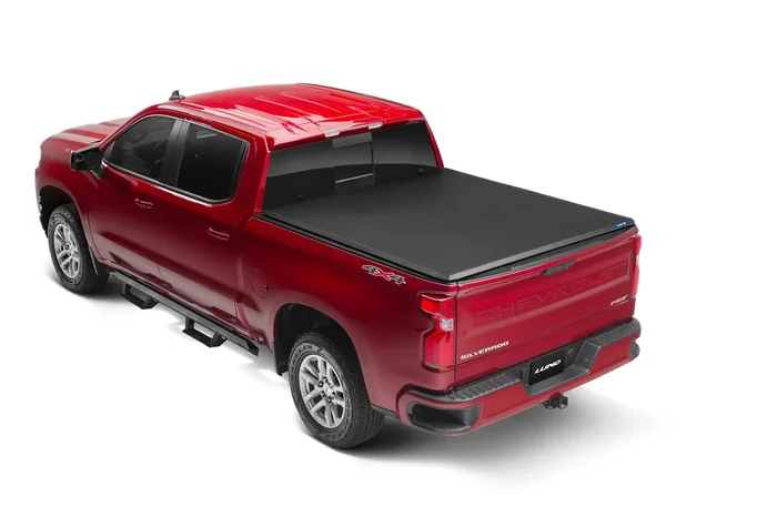 Genesis 8 Ft. Bed Tri-Fold Tonneau Cover 14-18 Silverado/Sierra 1500, 15-19 2500/3500
