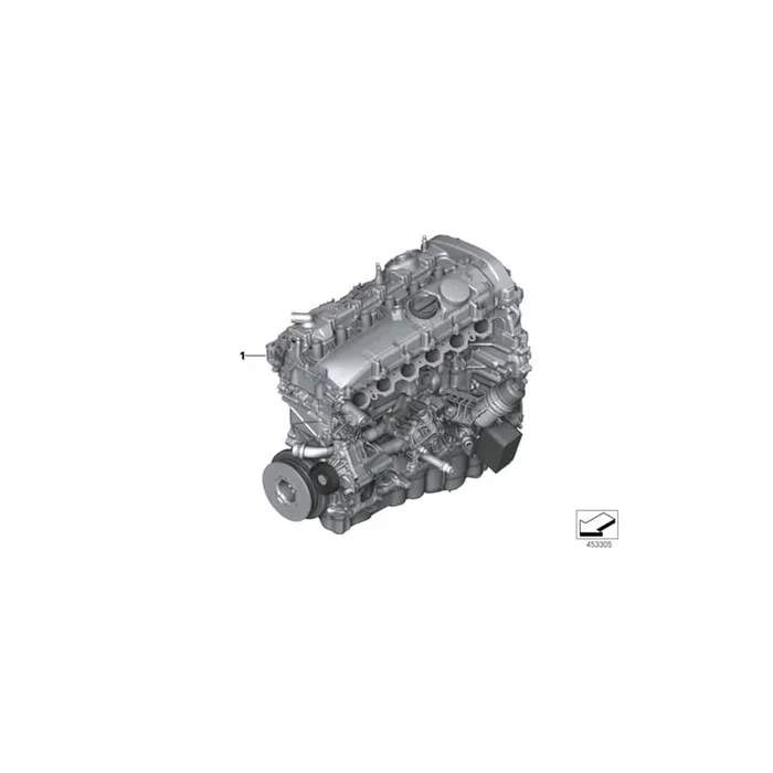Genuine BMW 11002464489 G11 G12 Exch. Short Engine B58B30C (Inc. 745e & 745Le)