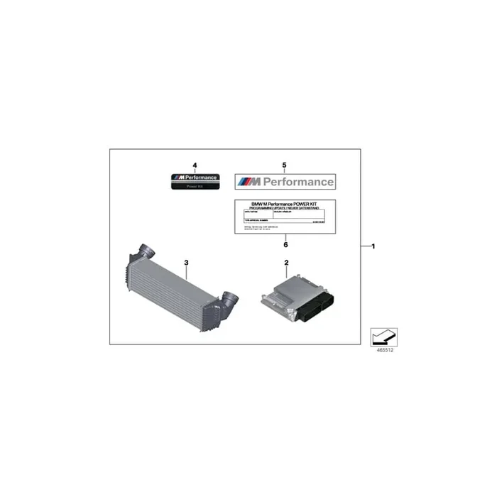 Genuine BMW 11122405695 F25 Power Kit M PERFORMANCE (Inc. X3 20dX)