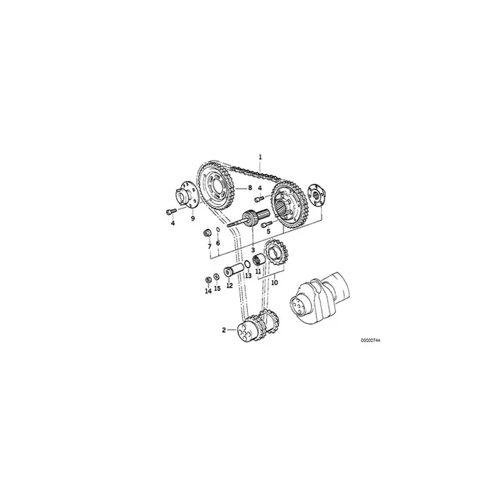 Genuine BMW 11361401494 E36 Drive Shaft (Inc. M3)