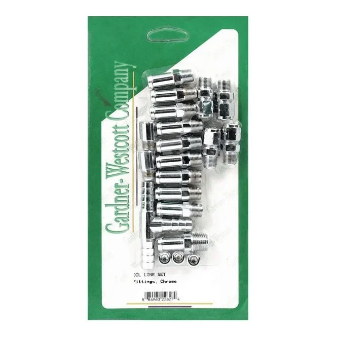 GW OIL PUMP & LINE FITTING SET 70-81 SHOVELHEAD