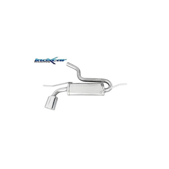 InoXcar SELE.17.SB Seat Leon (1P) Stainless Steel Rear Exhaust