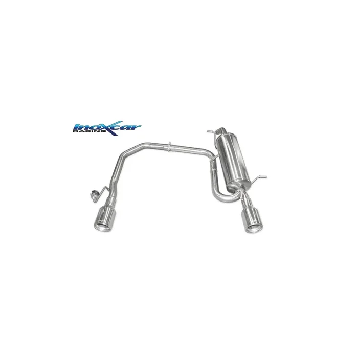 InoXcar TWPE.29.102 Peugeot 208 Duplex Rear Silencer