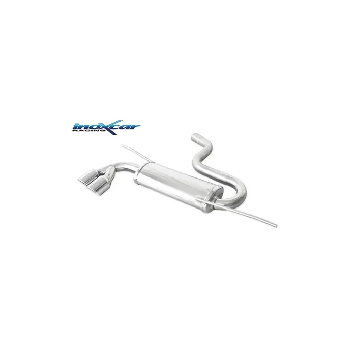 InoXcar WSCI.01.XR80 VW Scirocco Stainless Steel Rear Exhaust