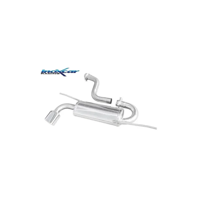 InoXcar WSCI.06.SB VW Scirocco Stainless Steel Rear Exhaust