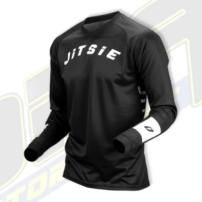 Jitsie L3 SOLID Trials Jersey / Shirt – Black