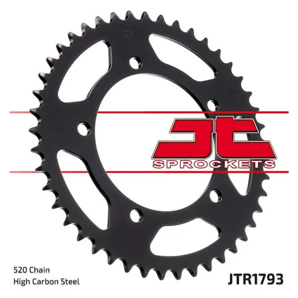 JT Rear Sprockets R/W 1793-42 Alloy – Chain & Sprocket Kits