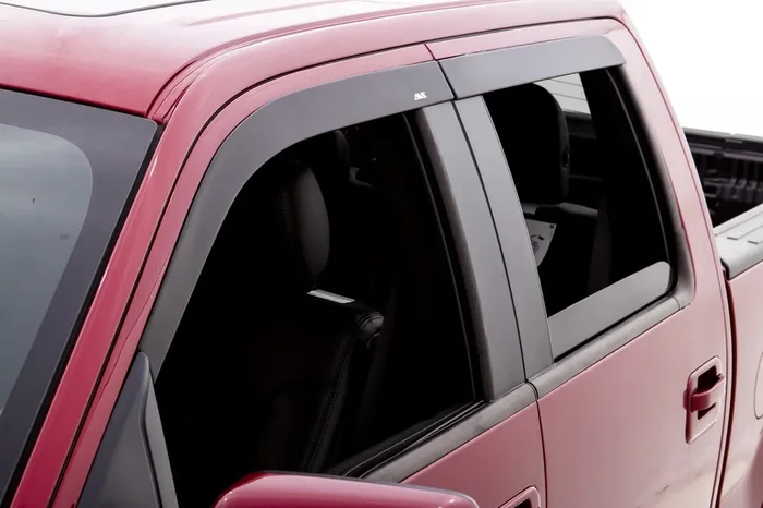 Low Profile Ventvisor Side Window Deflector 15-22 Ford F-150, 17-22 F-250/F-350/F-450
