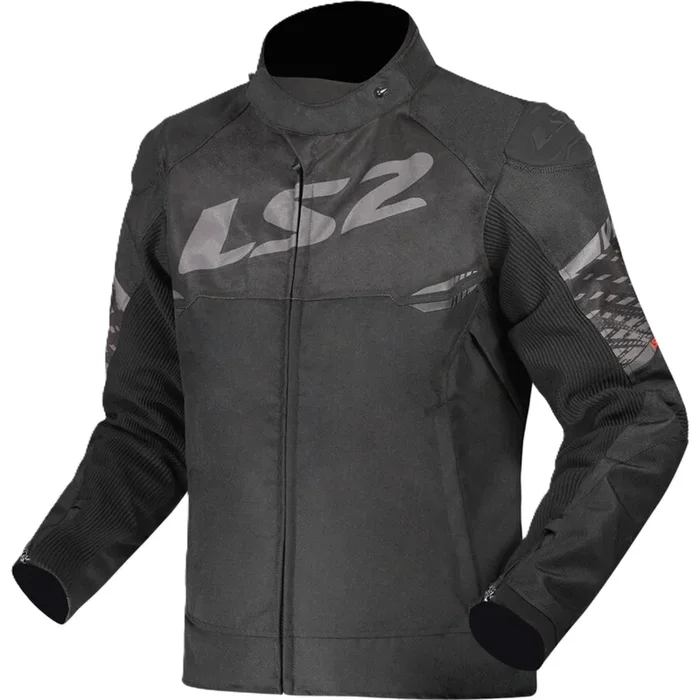 LS2 Apex Women’s Motorcycle Jacket – Black/Dark Grey