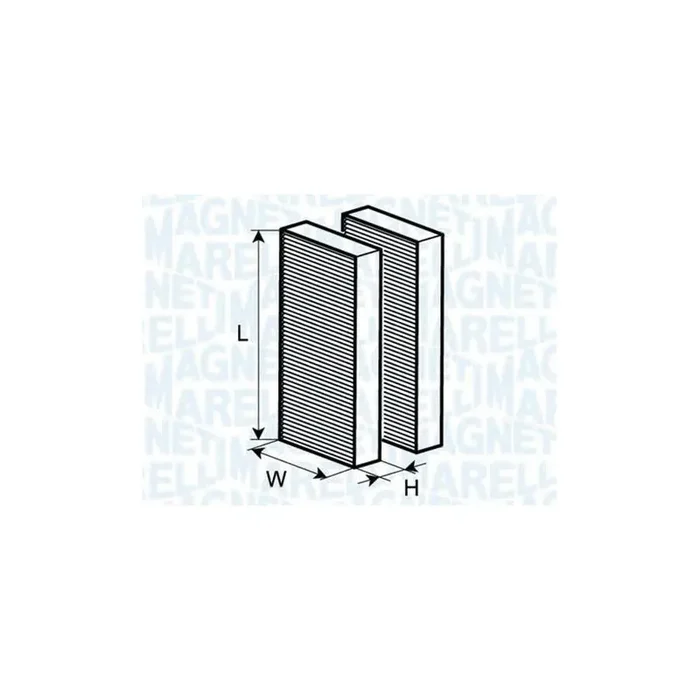 MAGNETI MARELLI 350203061330 Pollen Filter