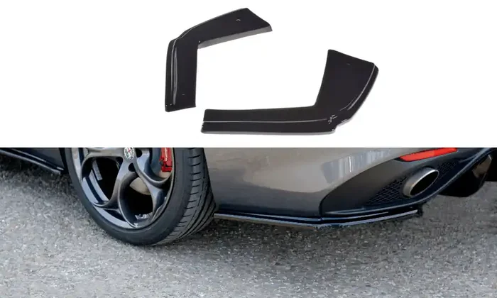 Maxton Design Alfa Romeo Giulia Veloce Rear Side Splitters