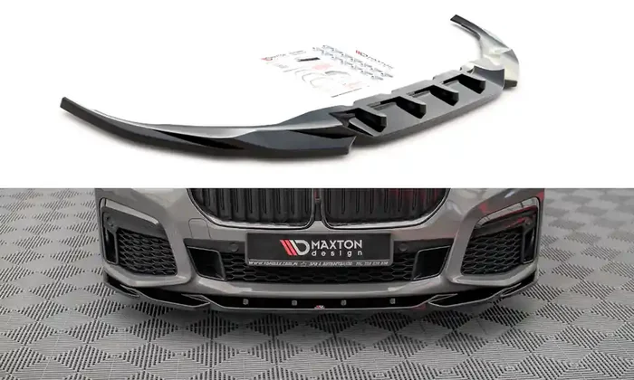 Maxton Design BMW Series 7 G11 M-Pack Facelift Front Splitter V.2