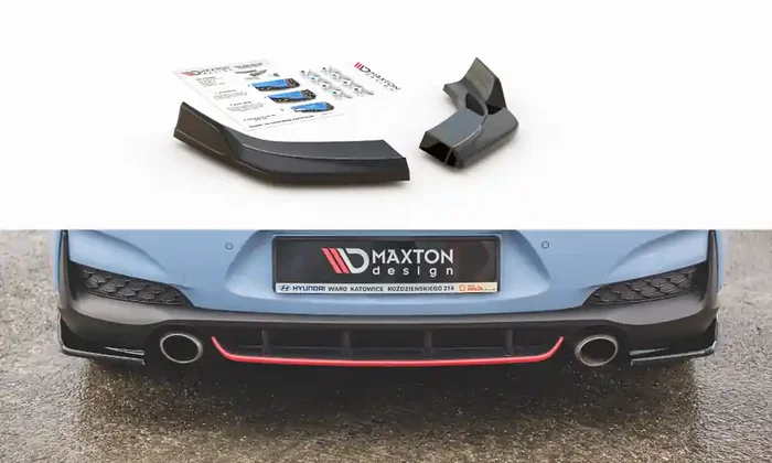 Maxton Design for Hyundai I30N MK3 Hatchback Rear Side Splitters V.3
