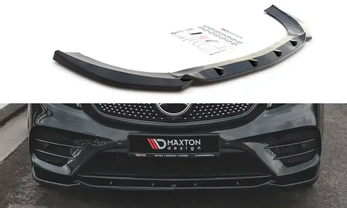 Maxton Design Mercedes Benz V-Class AMG-Line W447 Facelift Front Splitter V.1