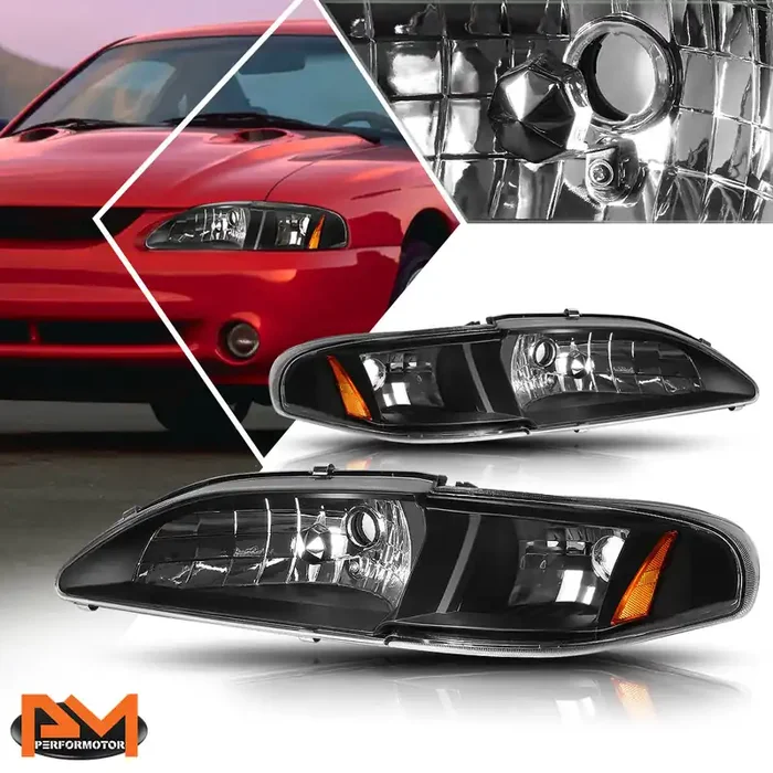 OE Style Headlightss 94-98 Ford Mustang