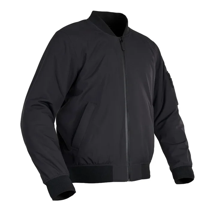 Oxford Bomber Jacket – Black
