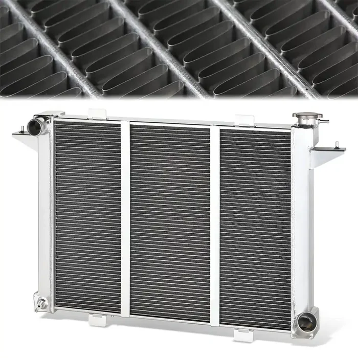 Performance 3-Rows Core Full Aluminum Radiator89-93 Dodge D250 D350 W250 W350 5.9L