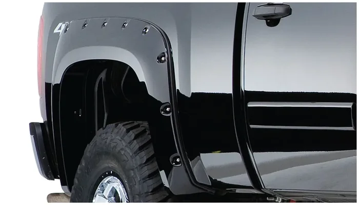 Pocket/Rivet Style Rear Fender Flares 07-13 Chevy Silverado 1500