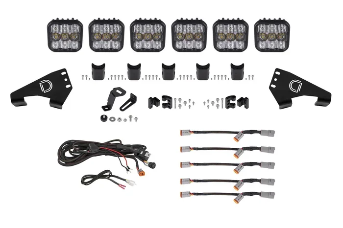 Polaris RZR SS5 Sport CrossLink Roof White Combo Lightbar Kit