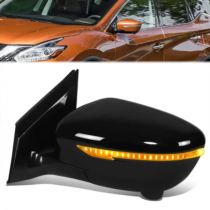 Powered Side View Mirrors With Heated, Signal, Memory 16-24 Nissan Murano
