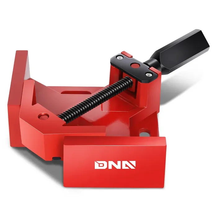 Quick Release Corner Clamp(2.55 in. Max ) w/2 Rotating Handle and Movable Jaws