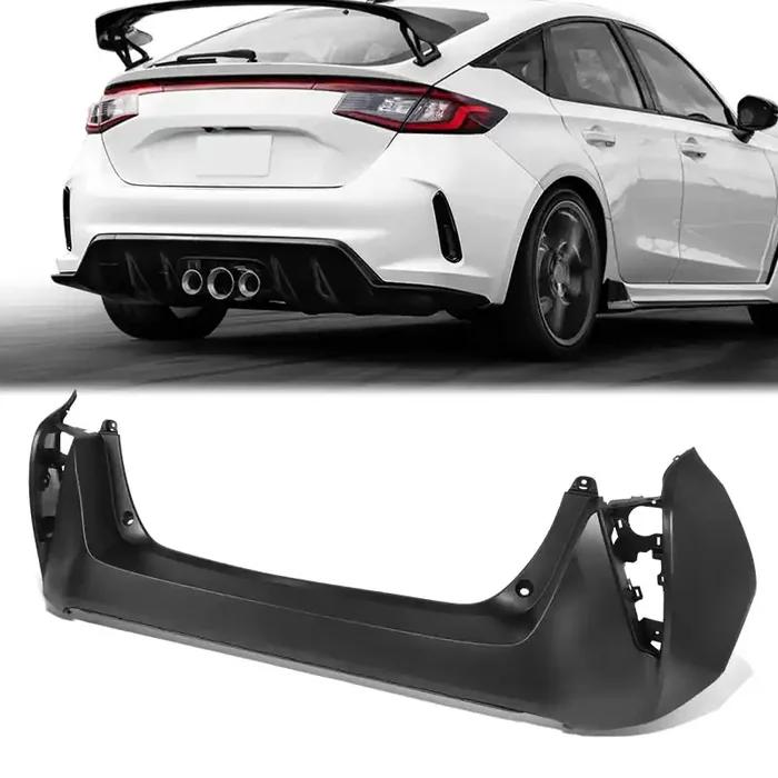Rear Bumper Cover (w/o Tow Hook, Sensor Holes) 16-18 Toyota Prius