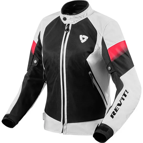Rev’it Ladies Control Air H2O Textile Jacket – White / Black