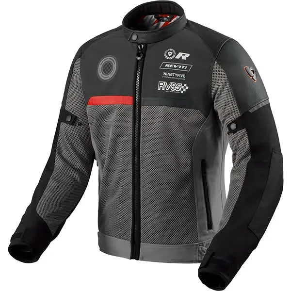 Rev’it Swiftblade Textile Jacket – Black / Red