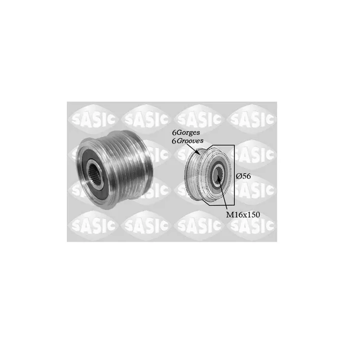 Sasic 1676004 Pulley, Alternator