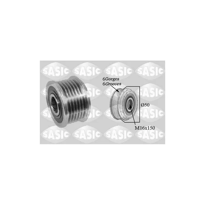 Sasic 1676017 Pulley, Alternator