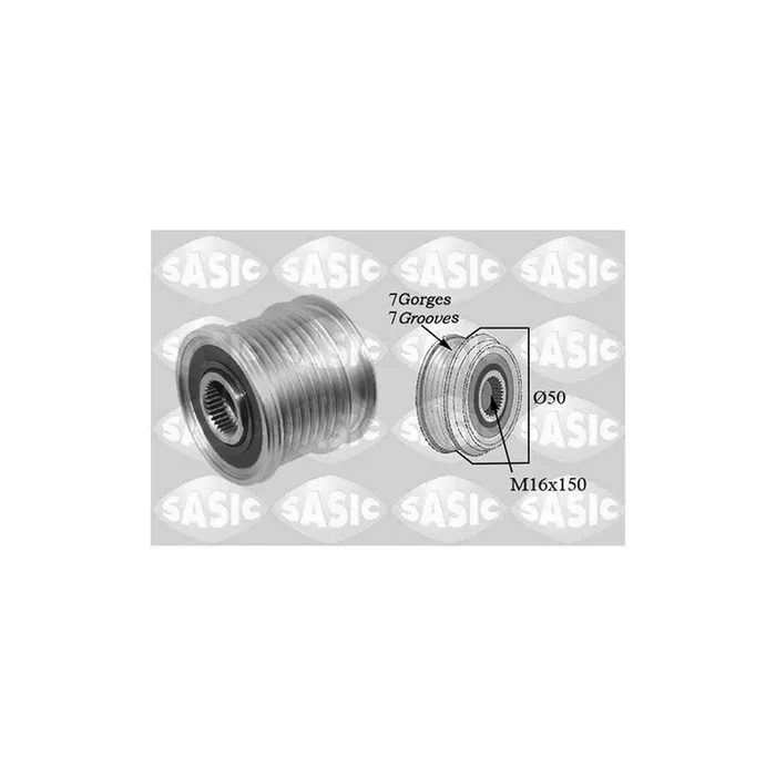 Sasic 1676019 Pulley, Alternator