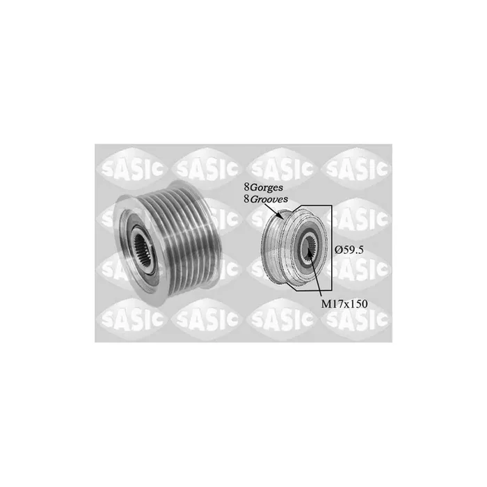 Sasic 1676033 Pulley, Alternator