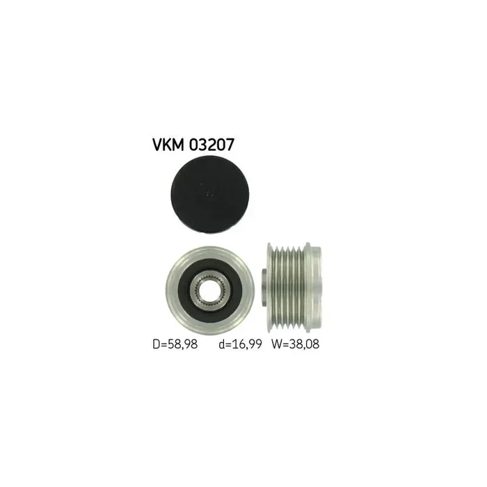 Skf Vkm 03207 Alternator Freewheel Clutch