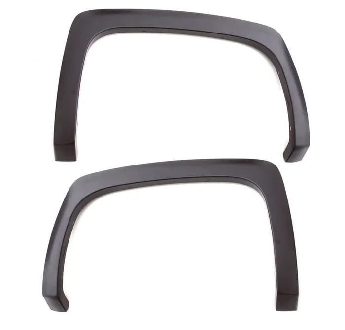 Smooth Finish Rear Fender Flares 16-22 Toyota Tacoma