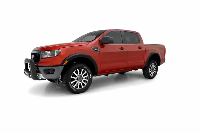 Sport Style Fender Flare Set Front Rear, Textured 19-22 Ford Ranger