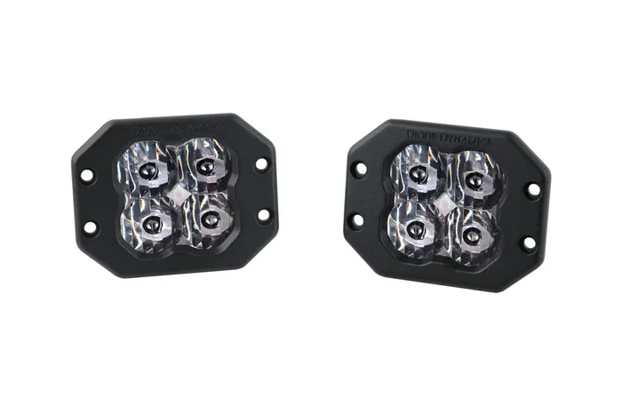 SS3 Sport ABL White SAE Driving Flush (pair)