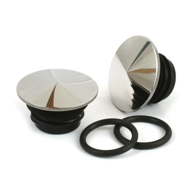 Stainless Steel Gas Cap Set, Pointed