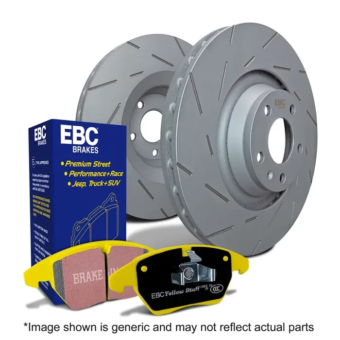 State 9 Brake Kit Yellowstuff and USR Rotors (Front)
