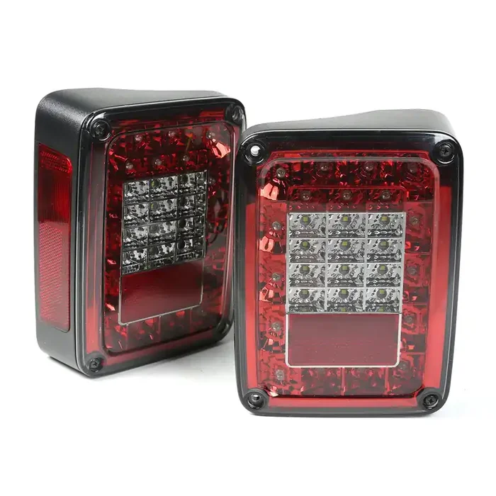 Tail Light Kit, LED, Smoke 07-18 Jeep Wrangler JK