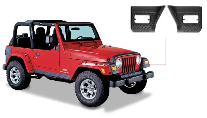 Trail Armor Front Corners 97-06 Jeep Wrangler