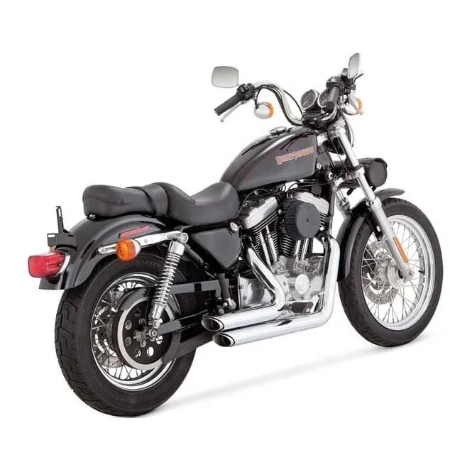 Vance & Hines 2-1/2″ Shortshots staggered exh. Chrome 99-03 XL