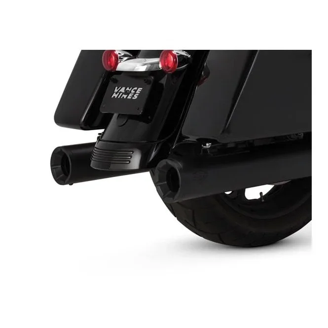 VANCE & HINES 4″ 982431 Eliminator 400 slip-on mufflers. Black 95-16 FLT/Touring