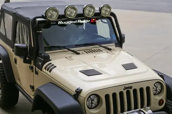 Vented Hood 07-18 Jeep Wrangler