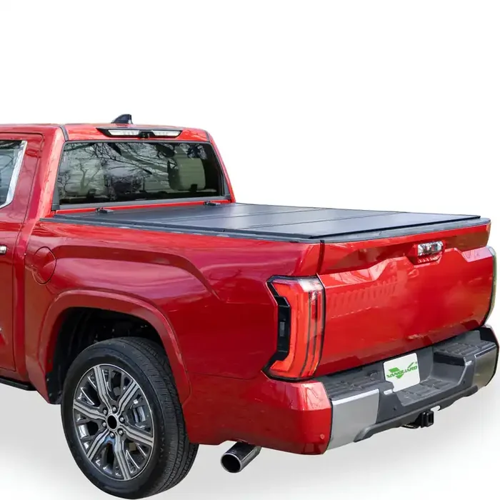 VGLP-018 8 ft. Hard Tri-Fold Tonneau Cover 15-24 Ford F-150, 22-24 F-150 Lightning
