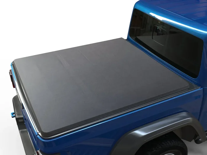 VGSQ-031 5 ft. Soft Quad-Fold Tonneau Cover 20-24 Jeep Gladiator