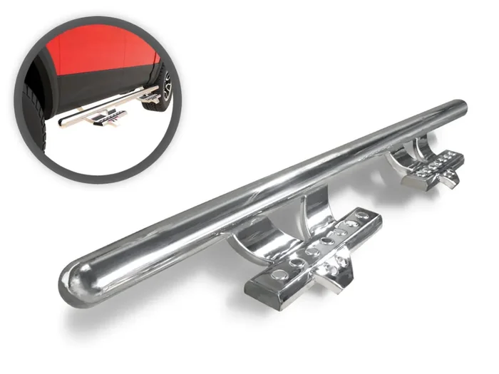 VGSSB-1318SS 3 in. Wide V Signature Side Steps 07-21 Toyota Tundra