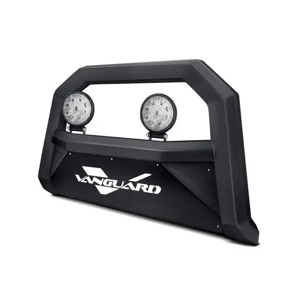 VGUBG-1763-1197BK-RLED Optimus Front Bull Bar 05-24 Nissan Frontier, 05-07 Pathfinder